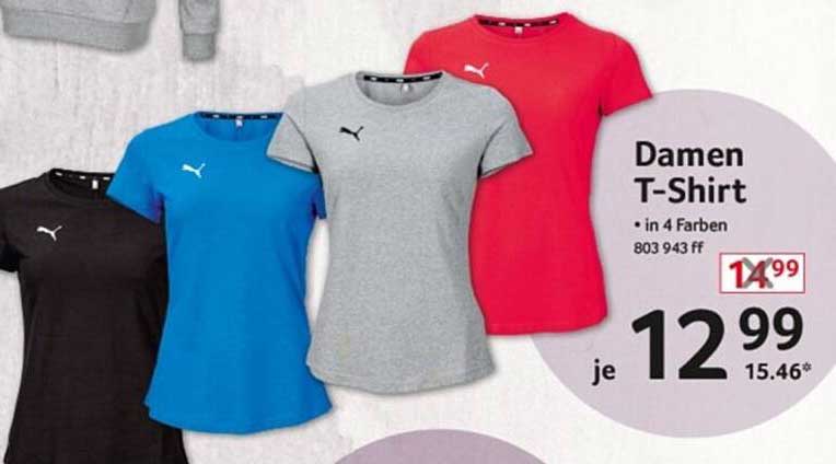 Damen T-Shirt in 4 Farben
