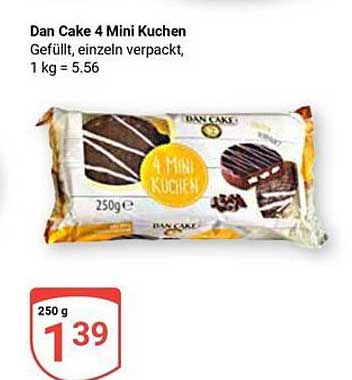 Dan Cake 4 Mini Kuchen