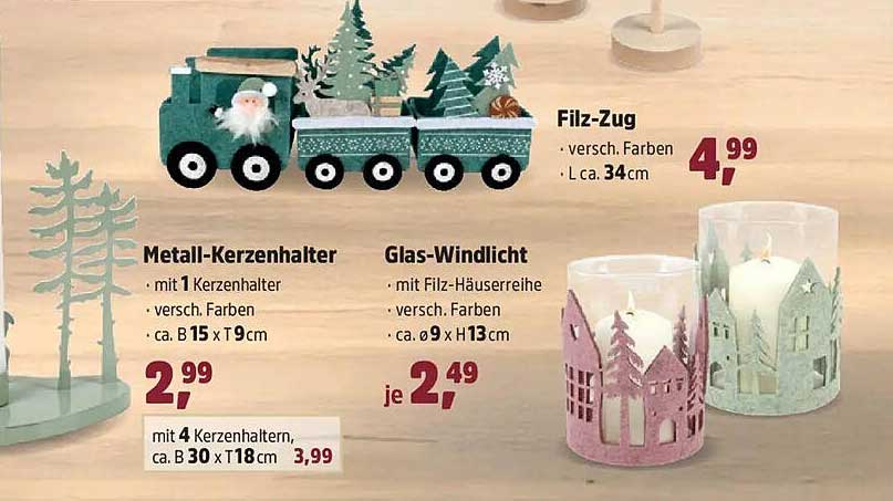 Dekorative Weihnachtsartikel von Thomas Philipps