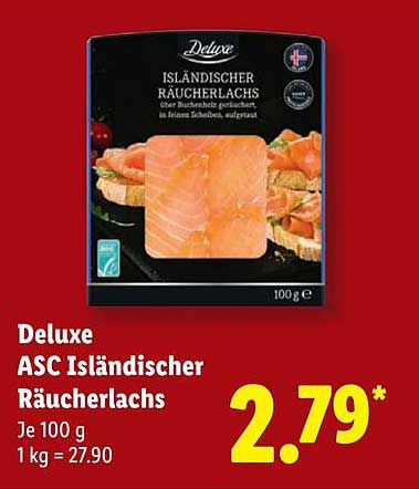 Deluxe ASC Isländischer Räucherlachs