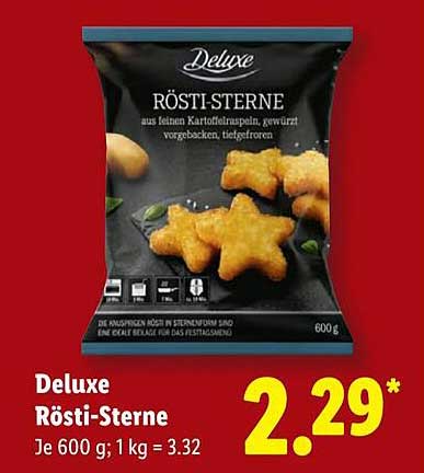 Deluxe Rösti-Sterne