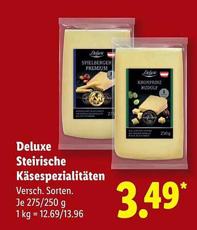 Deluxe Steirische Käse-Spezialitäten