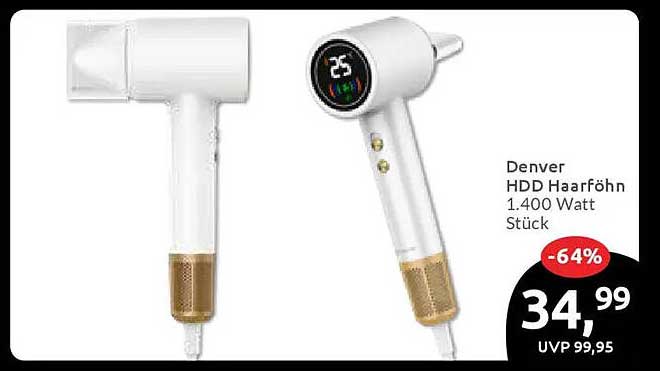Denver HDD Haarföhn 1.400 Watt