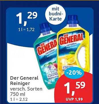 Der General Reiniger - 750 ml
