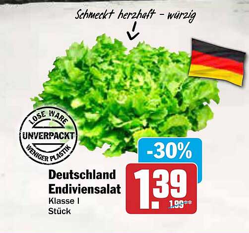 Deutschland Endiviensalat Klasse I Stück