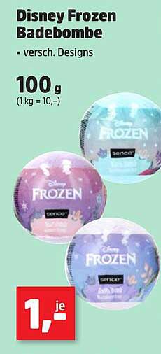 Disney Frozen Badebombe