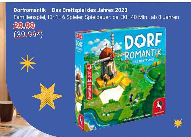 Dorfromantik – Das Brettspiel des Jahres 2023