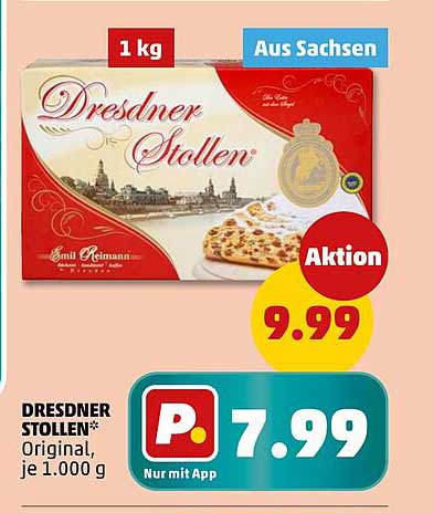Dresdner Stollen, Original, je 1.000 g