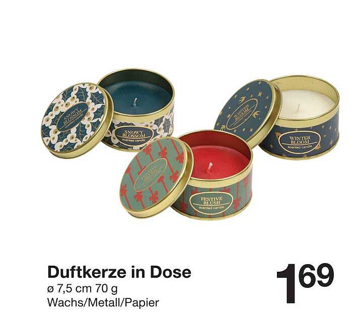 Duftkerze in Dose