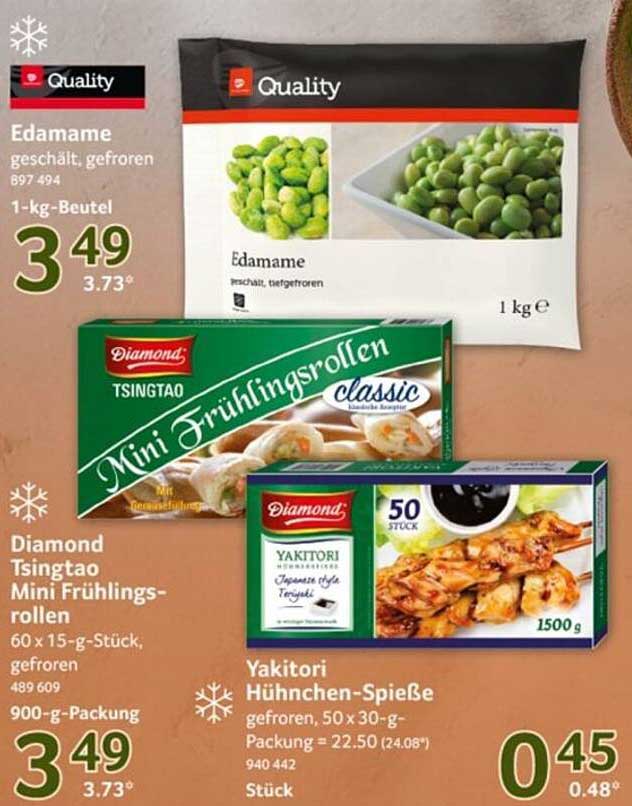 Edamame geschält, gefroren 1-kg-Beutel