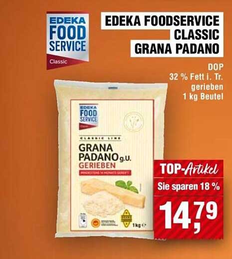EDEKA FOODSERVICE CLASSIC GRANA PADANO