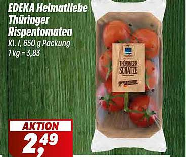 EDEKA Heimatliebe Thüringer Rispetomaten 650 g