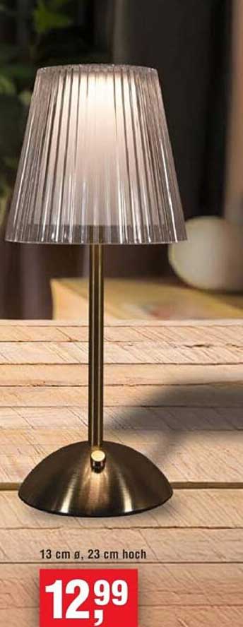 Elegante Tischlampe für stimmungsvolles Licht