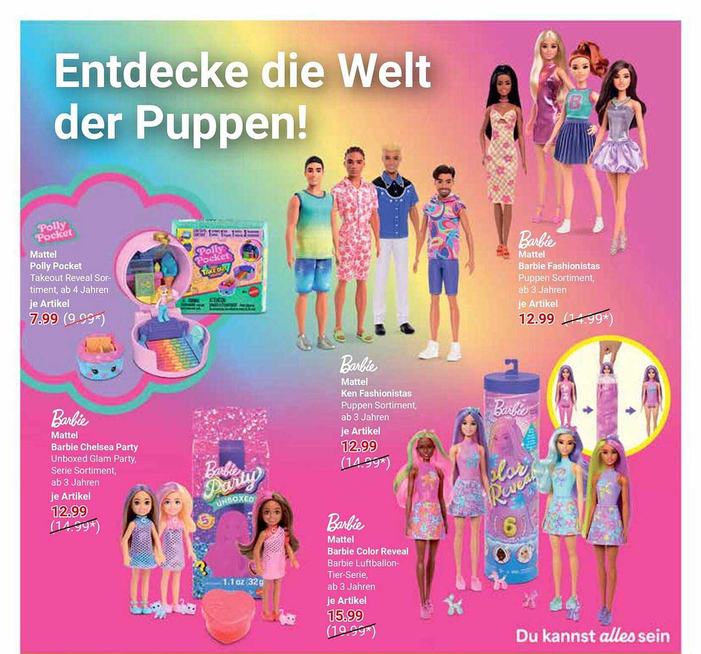 Entdecke die Welt der Puppen!