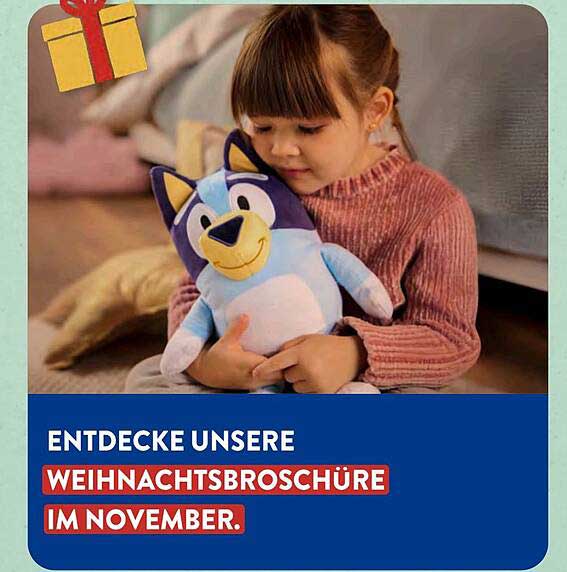 Entdecke unsere Weihnachtsbroschüre im November.