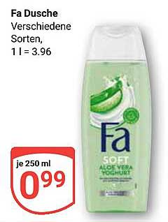Fa Dusche - Verschiedene Sorten