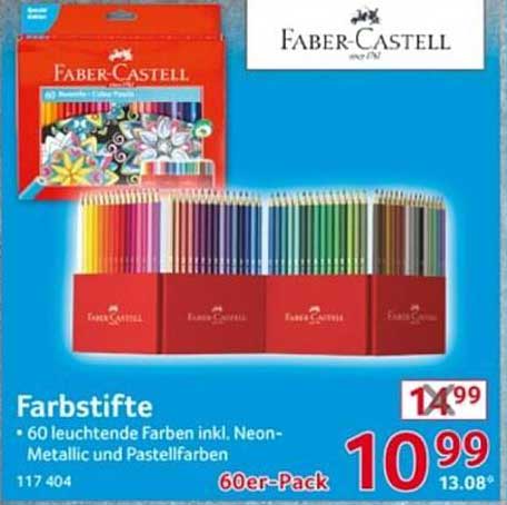 Faber-Castell Farb- und Buntstifte 60er-Pack