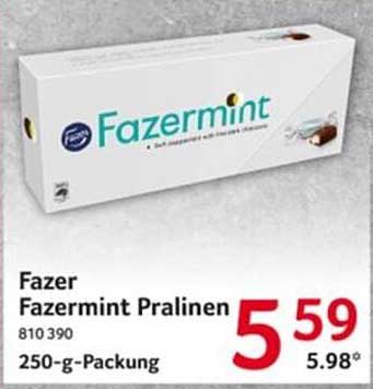 Fazer Fazermint Pralinen 250-g-Packung