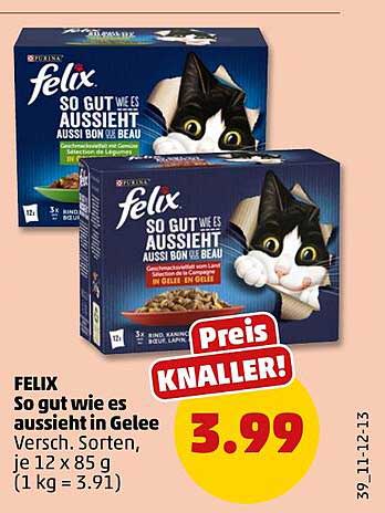 FELIX So gut wie es aussieht in Gelee