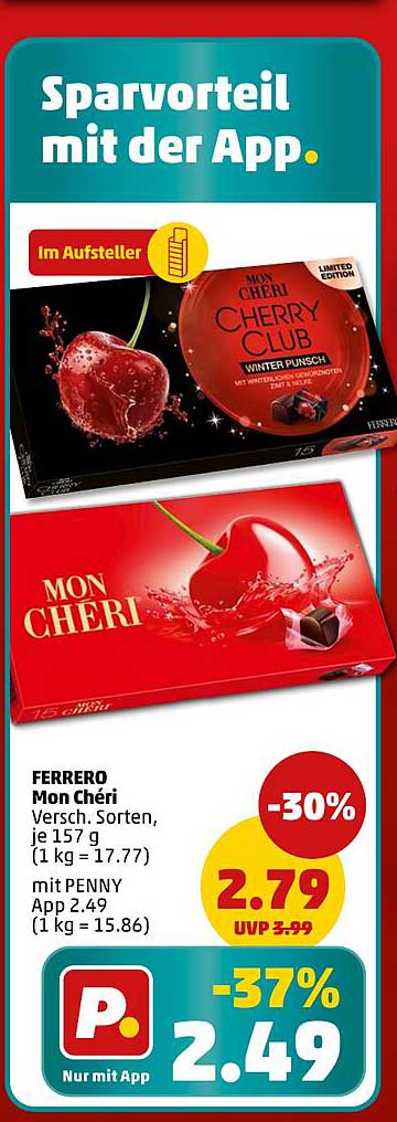 FERRERO Mon Chéri - Limited Edition Cherry Club