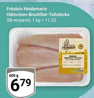 Fräulein Heidemarie Hähnchen-Brustfilet-Teilstücke