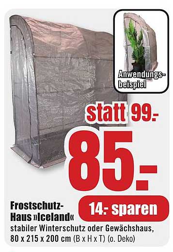 Frostschutz-Haus »Iceland«
