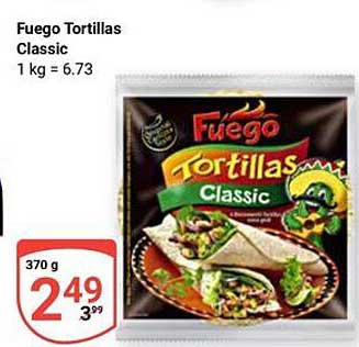 Fuego Tortillas Classic 370 g