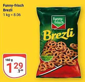 Funny-frisch Brezli 160 g - Knuspriger Snack Genus