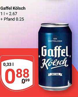 Gaffel Kölsch 0,33 l Dosen