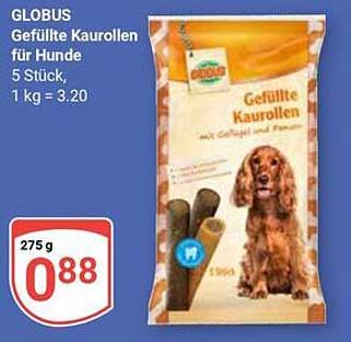 Gefüllte Kaurollen für Hunde