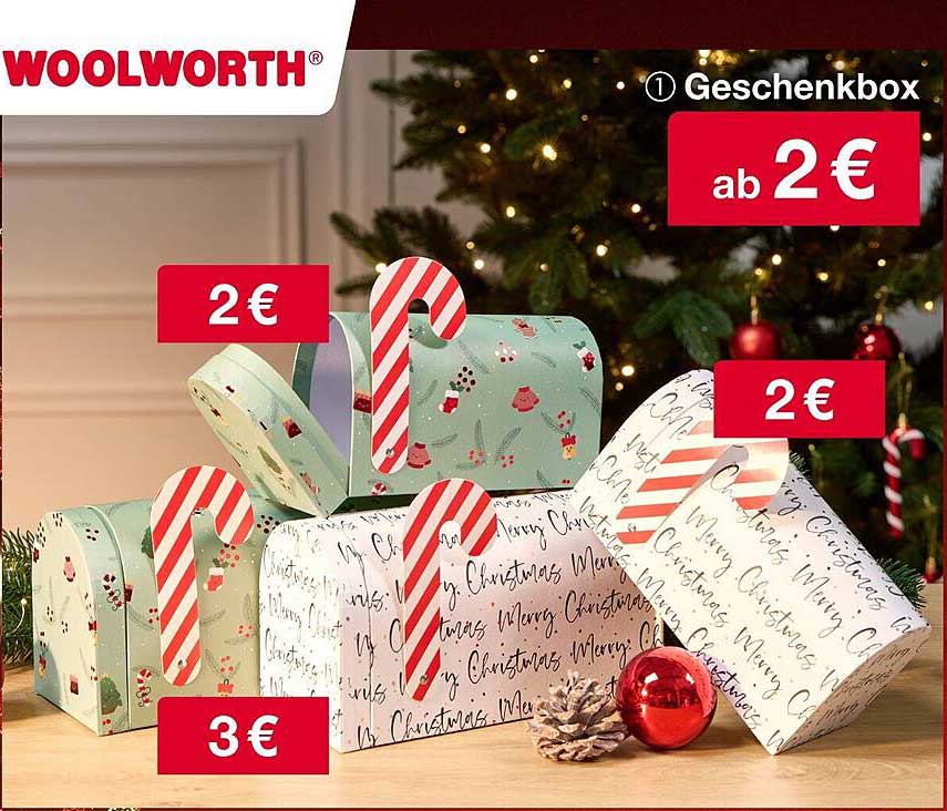 Geschenkbox ab 2 €