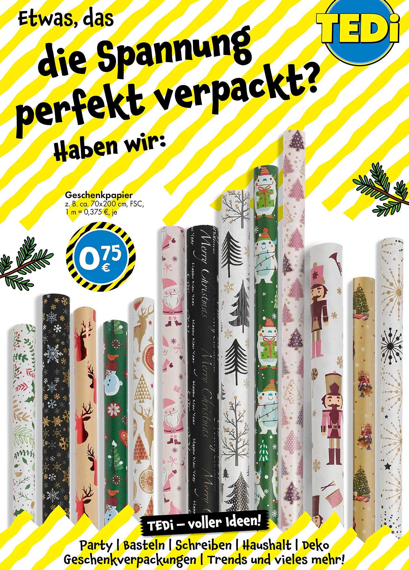 Geschenkpapier - Perfekte Verpackung für jeden Anlass