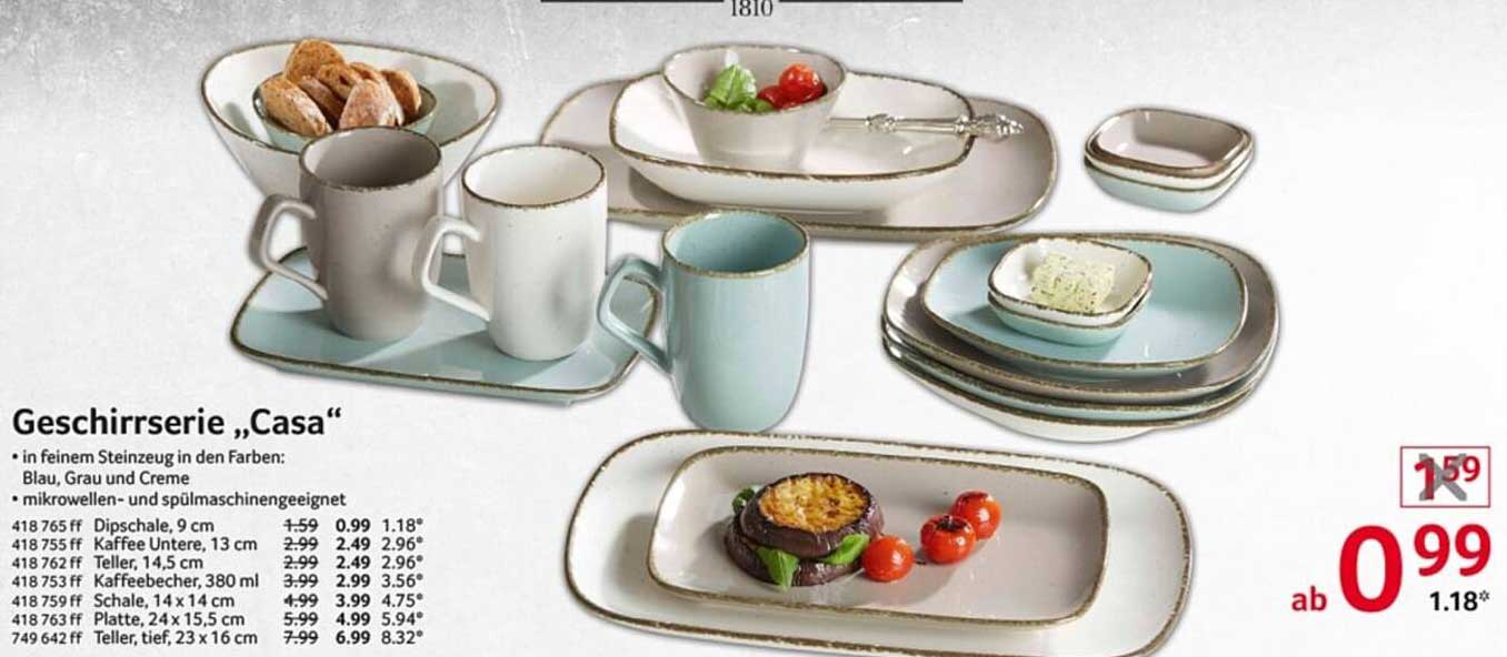 Geschirrserie "Casa" – Stilvolles Design für jeden Anlass