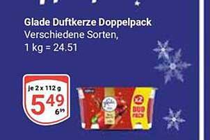 Glade Duftkerze Doppelpack - Verschiedene Sorten