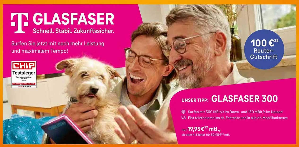 Glasfaser 300 - Surfen mit maximaler Leistung