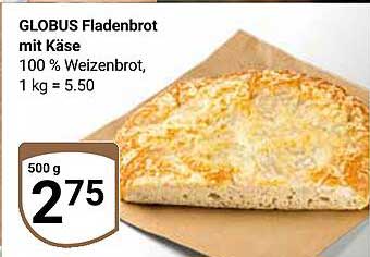 GLOBUS Fladenbrot mit Käse