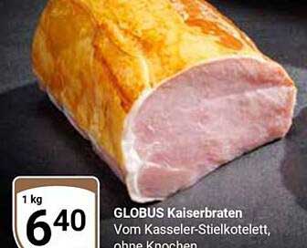 GLOBUS Kaiserbraten vom Kasseler-Stielkotelett, ohne Knochen