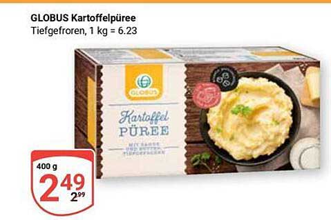 GLOBUS Kartoffelpüree 400 g - Tiefgefroren