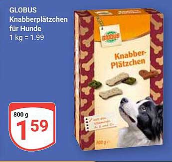 GLOBUS Knabberplätzchen für Hunde
