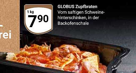 GLOBUS Zipfbraten vom saftigen Schweine-hinterschinken