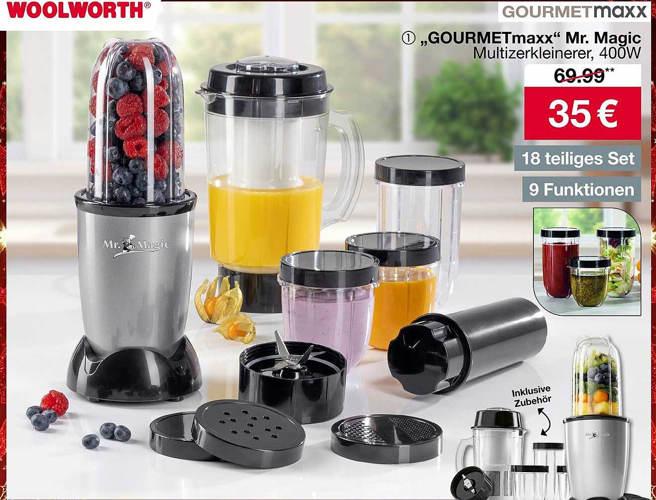 „GOURMETmaxx“ Mr. Magic Multizerkleinerer, 400W