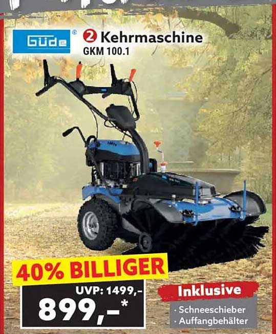 Güde Kehrmaschine GKM 100.1