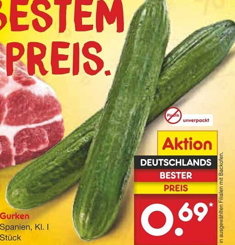 Gurken, Spanien, Kl. I Stück