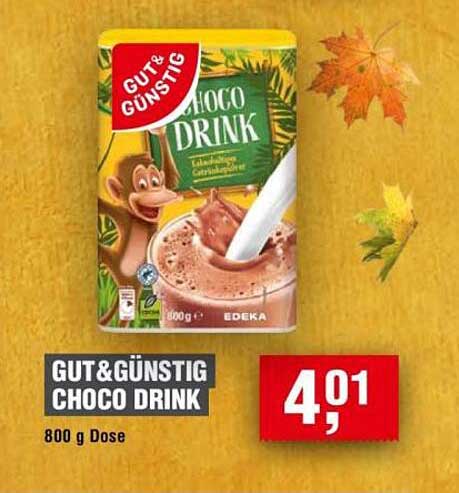 GUT& GÜNSTIG CHOCO DRINK 800 g Dose