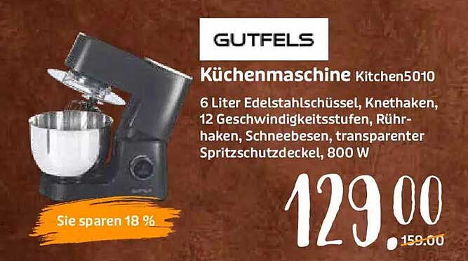 GUTFELS Küchenmaschine Kitchen5010