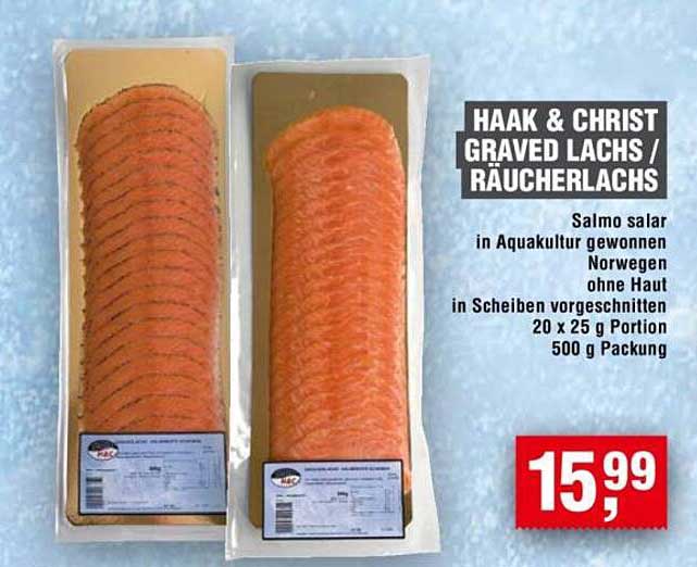 HAAK & CHRIST GRAVED LACHS / RAUCHERLACHS