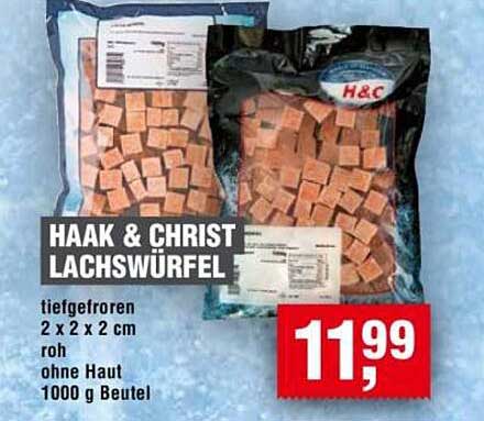 HAAK & CHRIST Lachswürfel