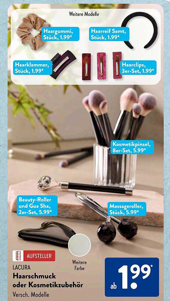 Haarschmuck oder Kosmetikzubehör von Lacura