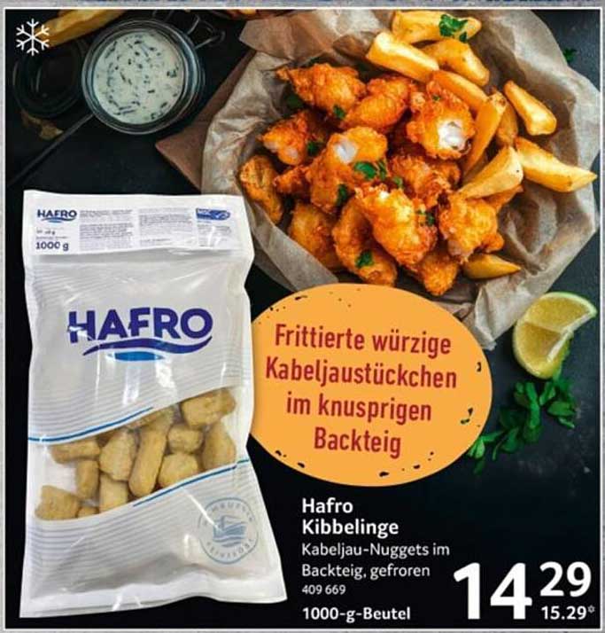 Hafro Kibbeline – Frittierte würzige Kabeljaustückchen im knusprigen Backteig