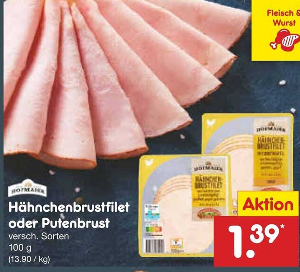Hähnchenbrustfilet oder Putenbrust - verschiedene Sorten